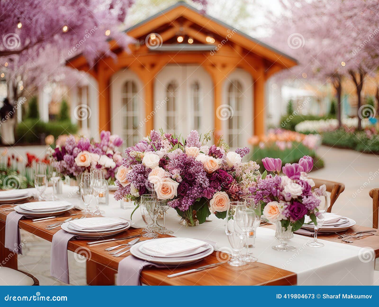 31,295 Purple Wedding Table Stock Photos - Free \u0026 Royalty-Free Stock Photos  from Dreamstime, image size:1600x1295