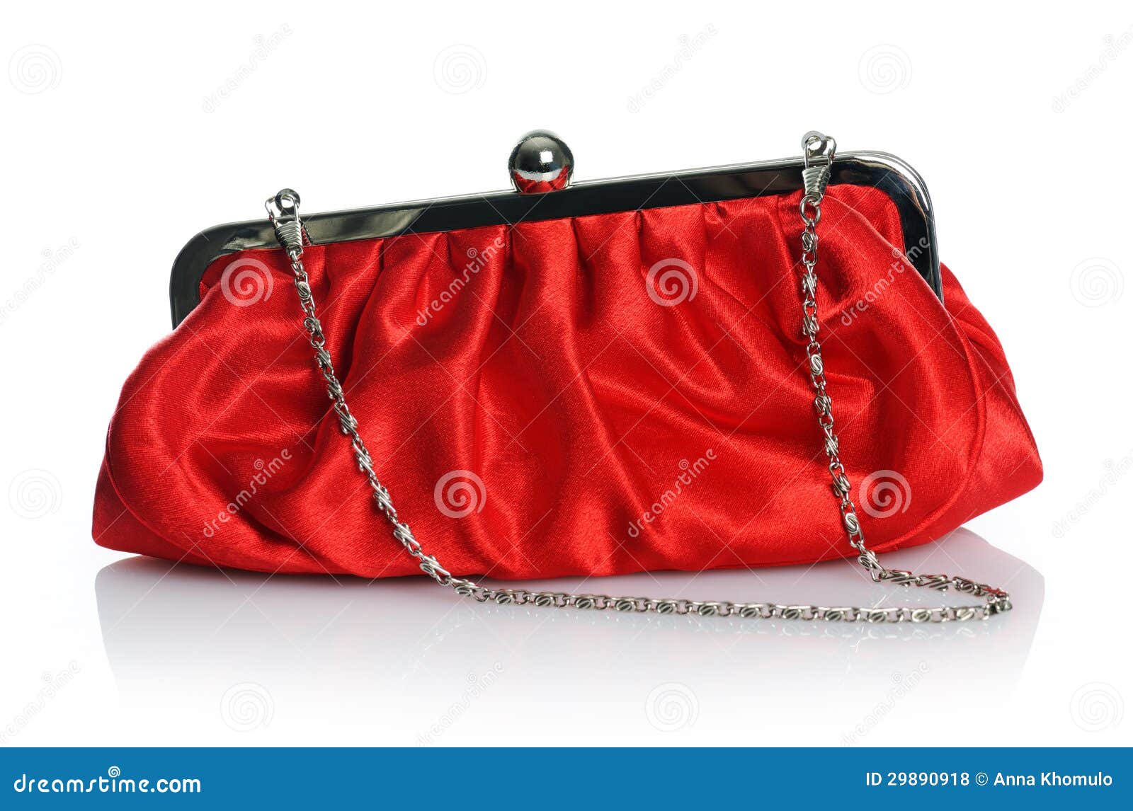 Red purse stock photo. Image of purse, isolated, female 29890918