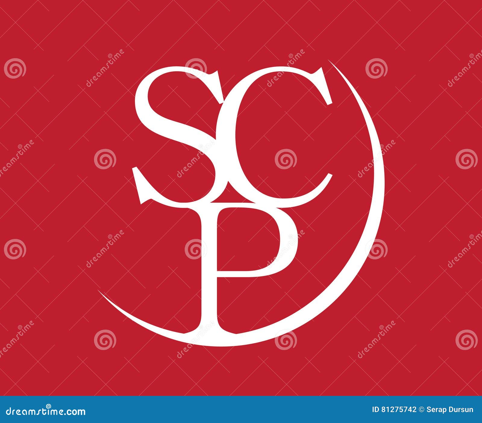 SCP letter logo design in illustration. Vector logo, calligraphy designs  for logo, Poster, Invitation, etc. 14599713 Vector Art at Vecteezy