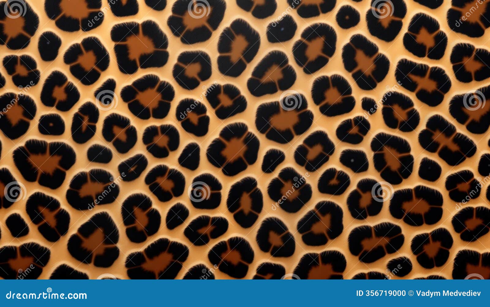 elegant seamless leopard print pattern in deep browns with subtle highlights. animal print  evokes sense of wildness,