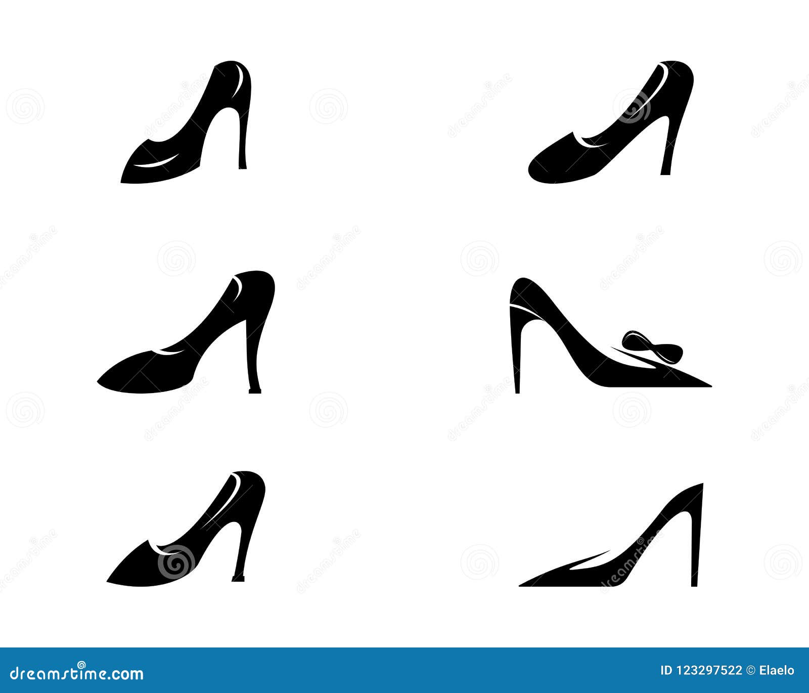 Elegant Shoe Repair Icon, Outline Style Vector Illustration