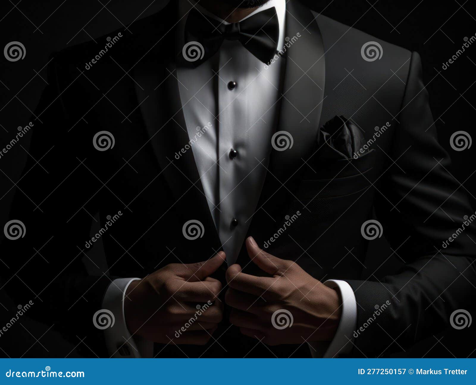 elegant and sophisticated black tie event  created with generative ai