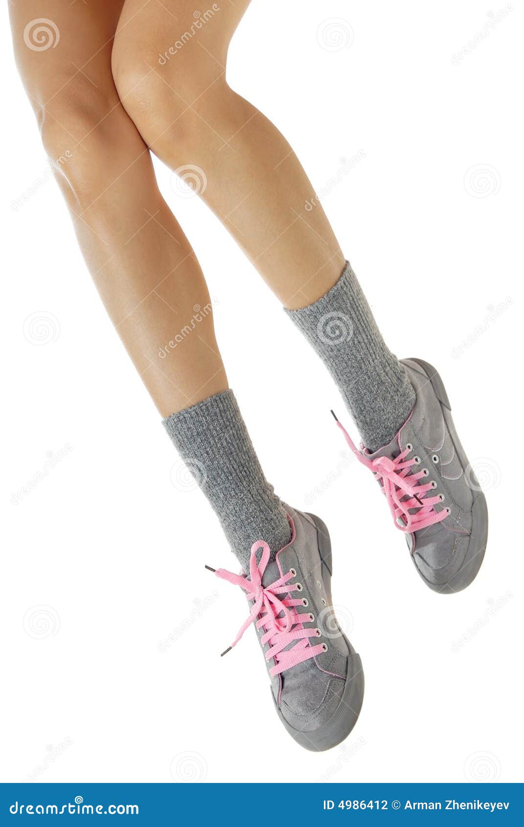 Elegant sport legs stock photo. Image of footwear, body 4986412