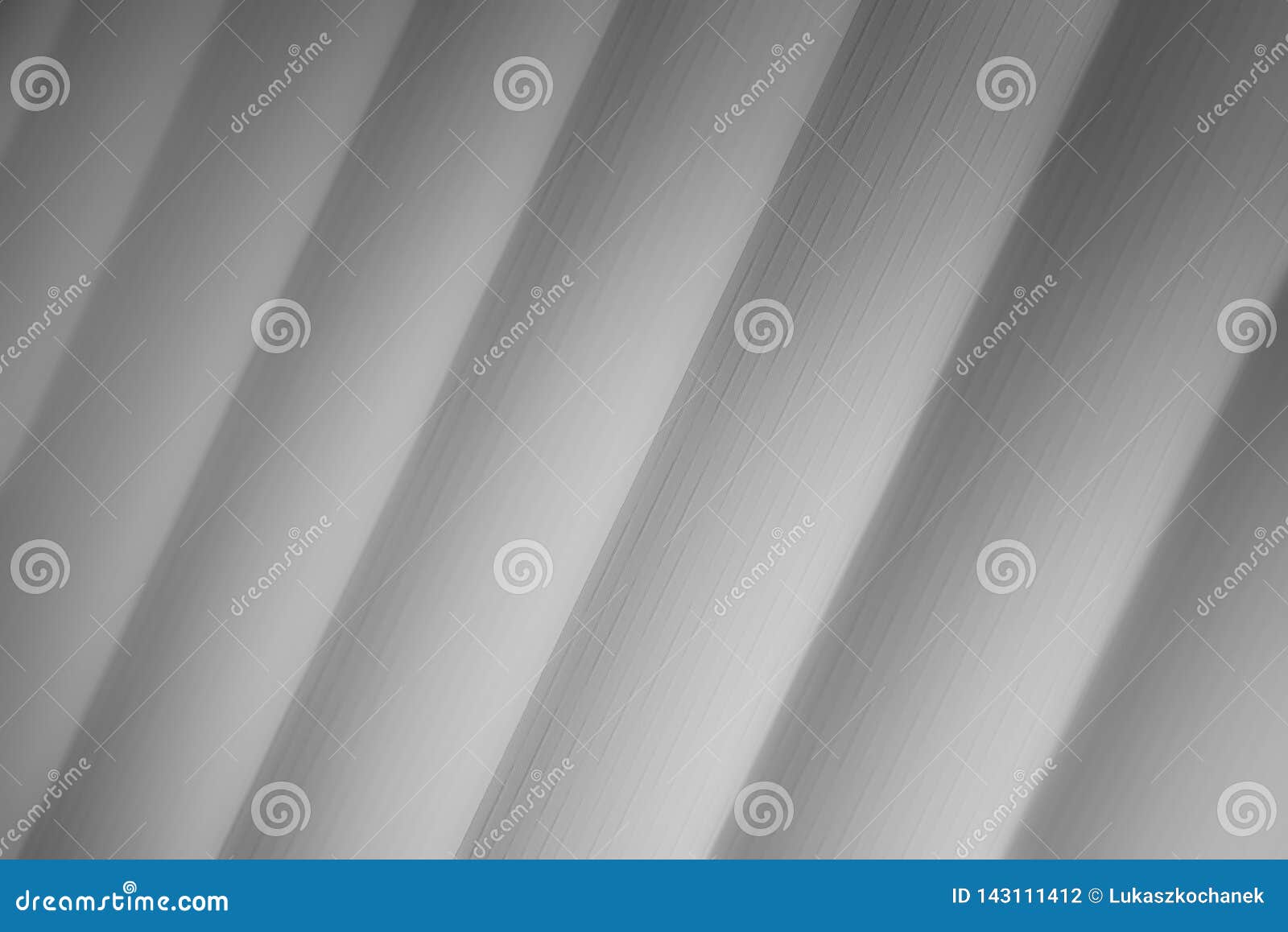 Elegant Striped Grey Background Pattern Fading into White Space Stock