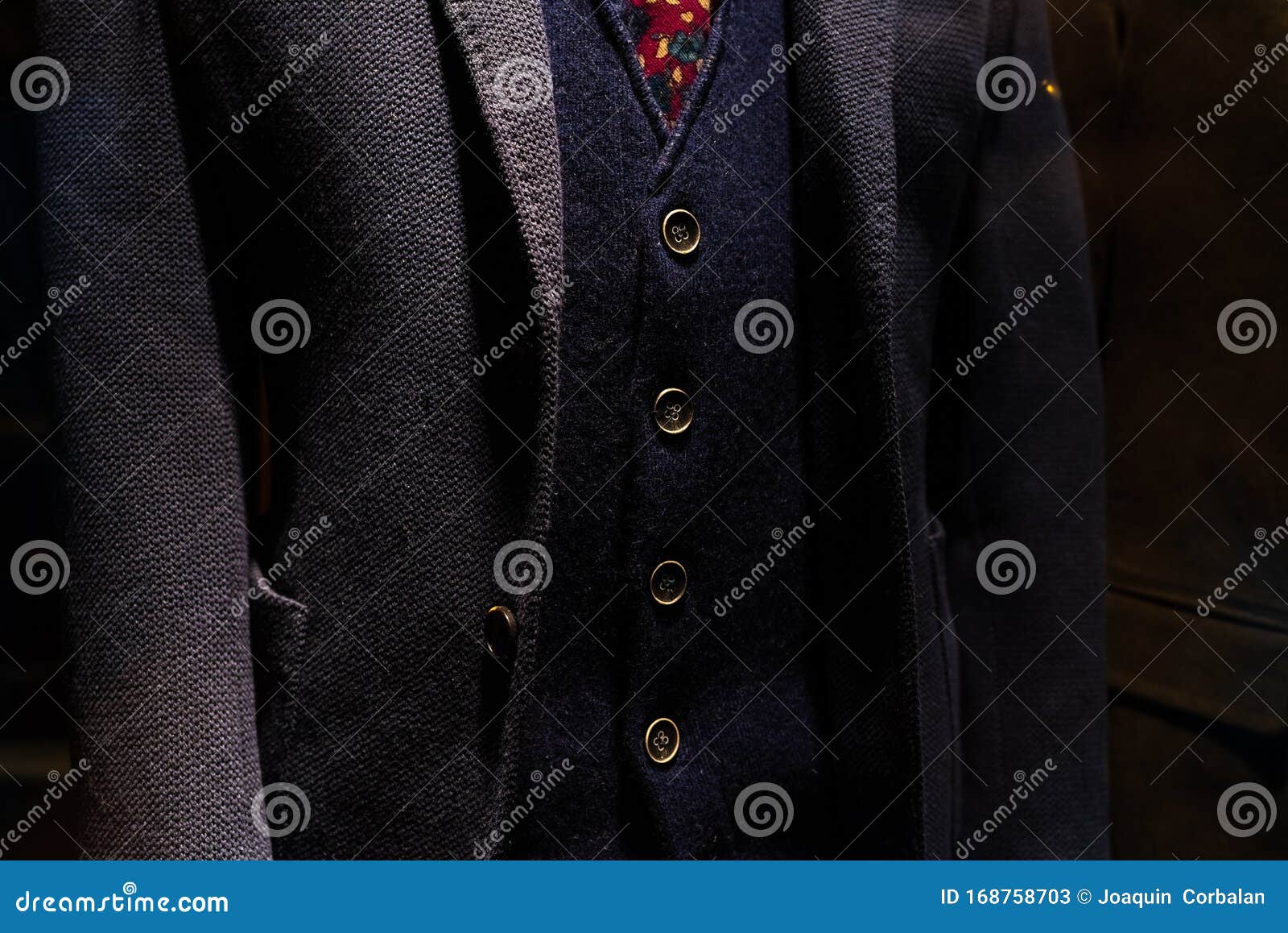 Elegant Suit with Vest and Wool Jacket of Mature Businessman Stock ...