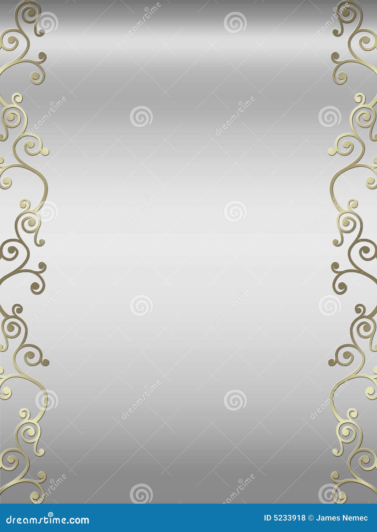 elegant swirl design border stock illustration classic border designs