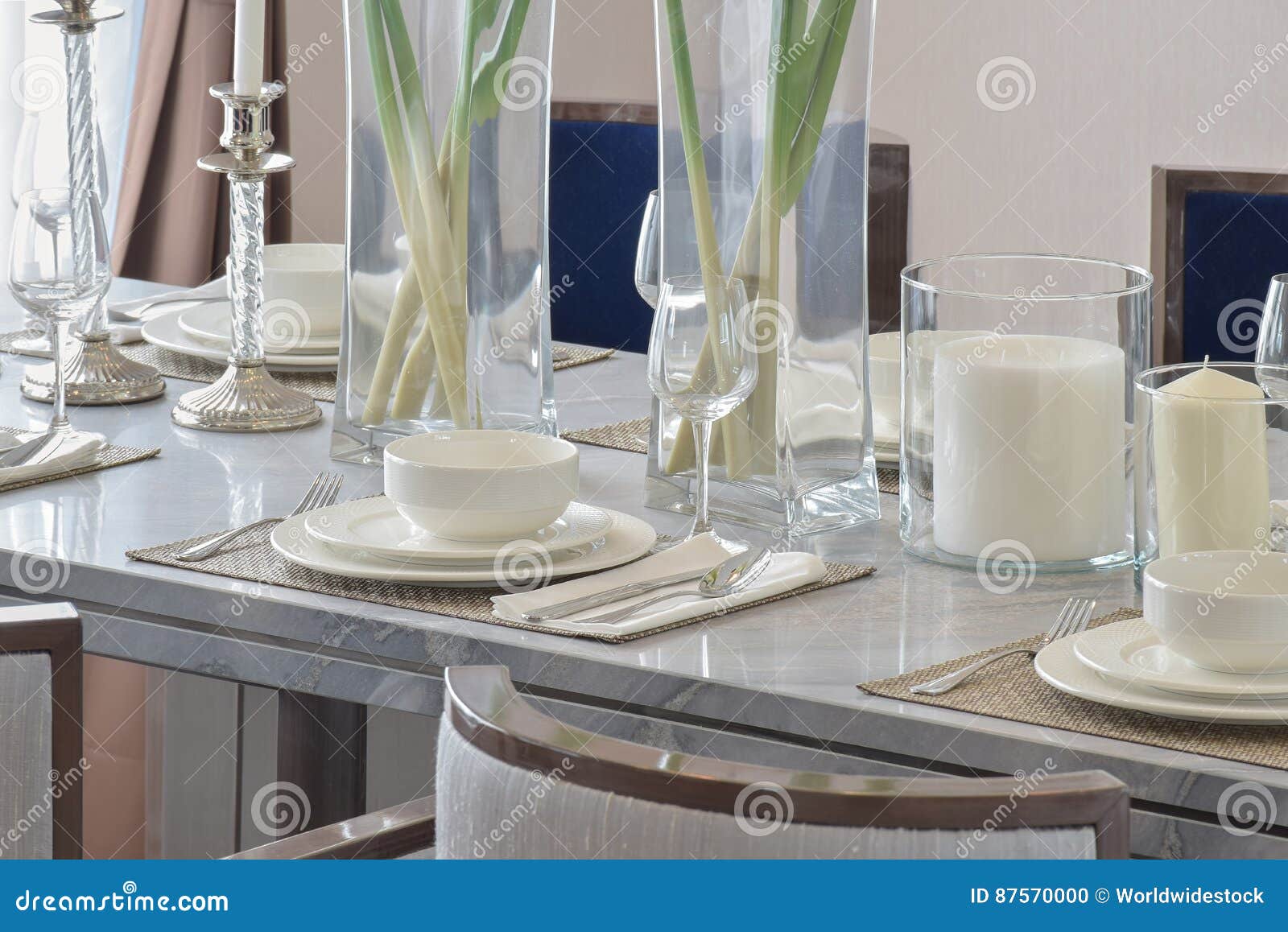 Modern Marble Dining Table And Chairs