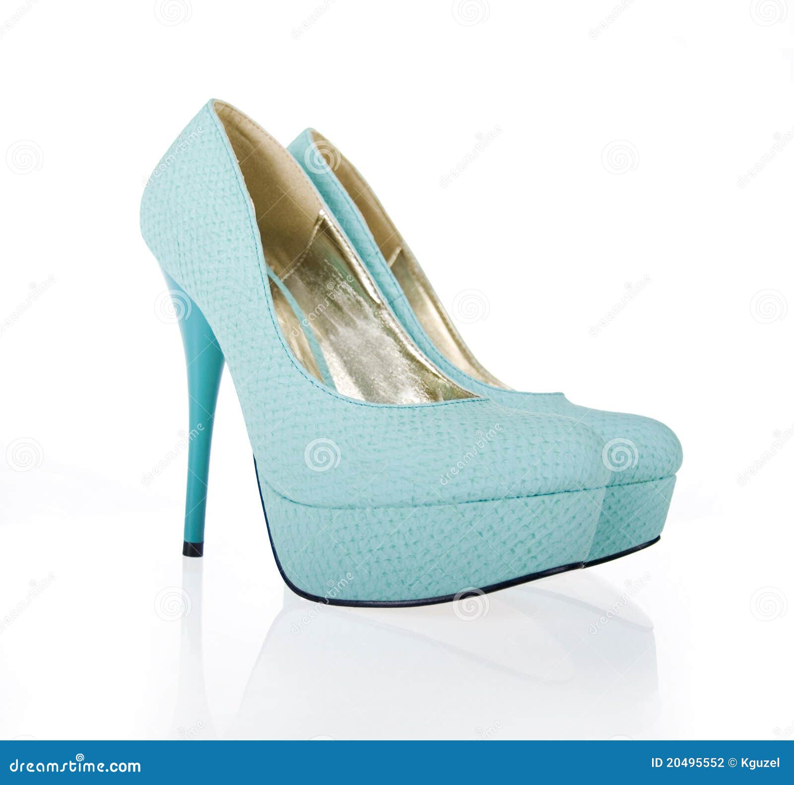 funky wedding shoes turquoise with studded heels