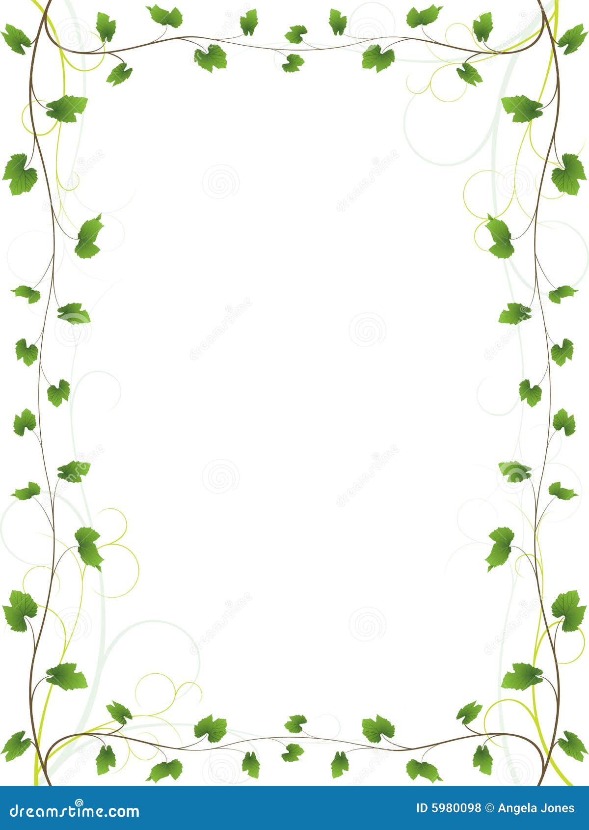 vine border design