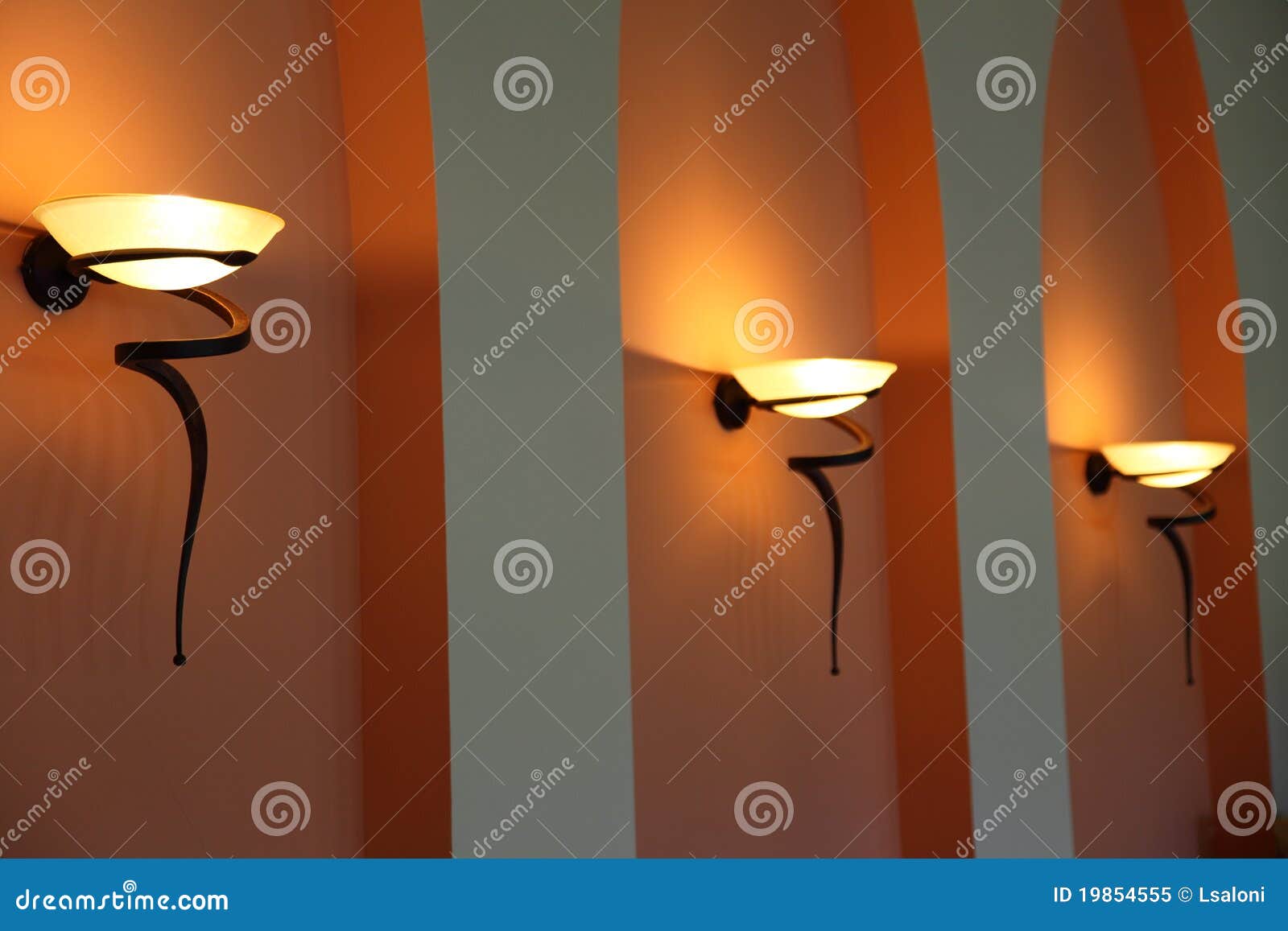 Elegant wall lamp stock image. Image of lamp, antique 19854555