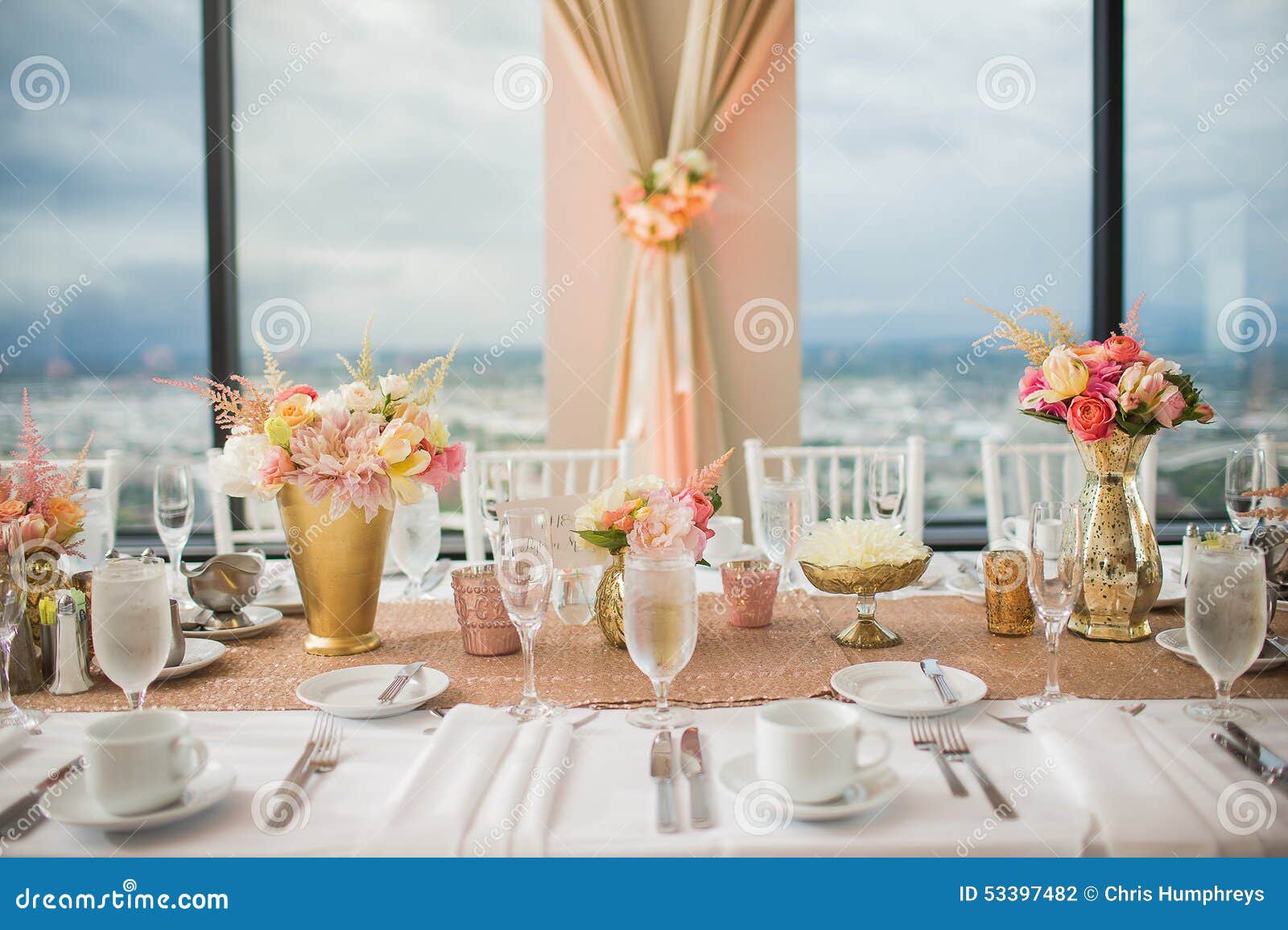 Wedding Reception Centerpieces Stock Photo Image of dining, fine: 53397482 Wedding Reception Centerpieces Stock Photo Image of dining, fine: 53397482