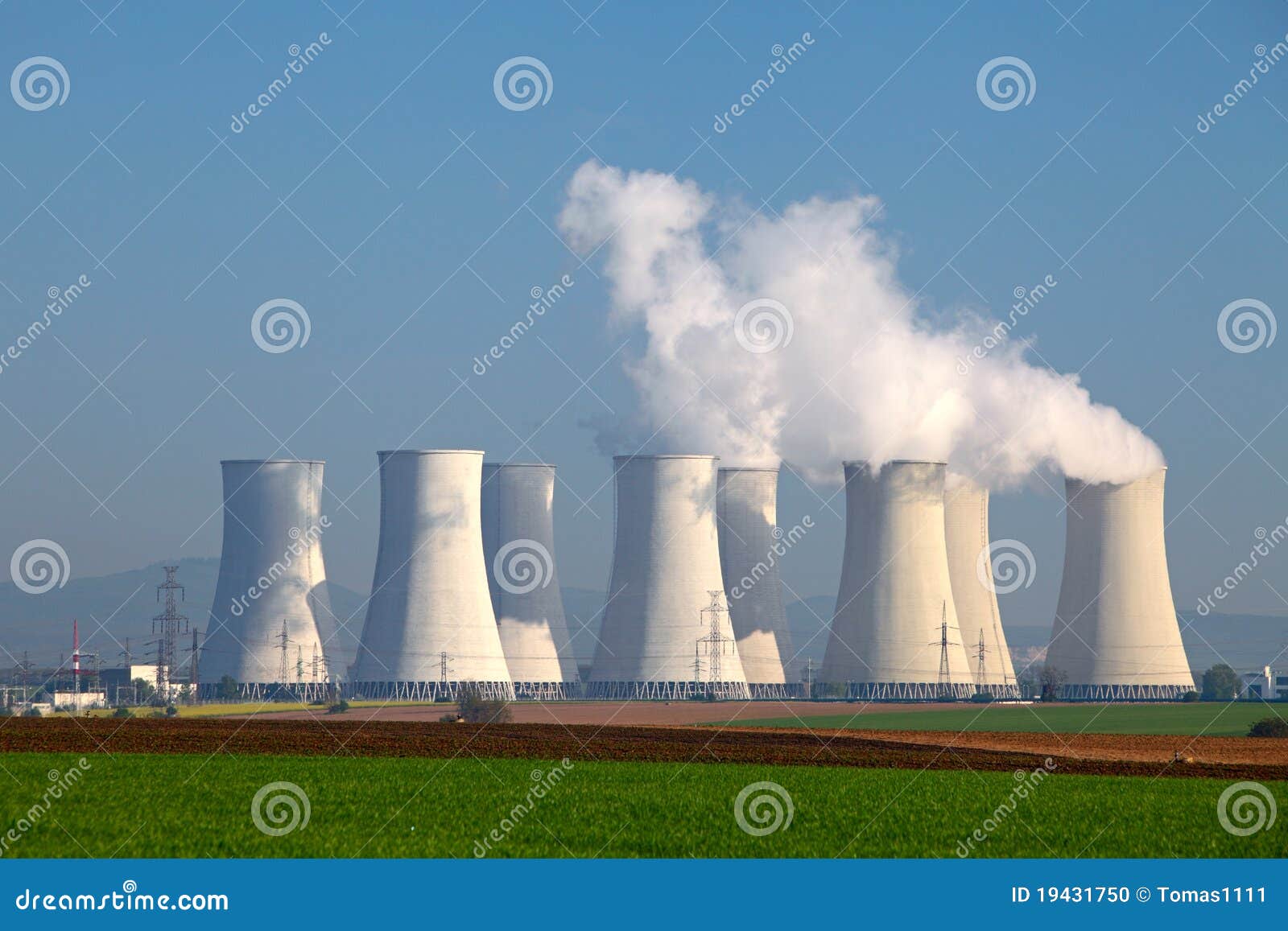 Elektrowni nuklearnej władza. Elektrowni nuklearnej zielona łąkowa władza