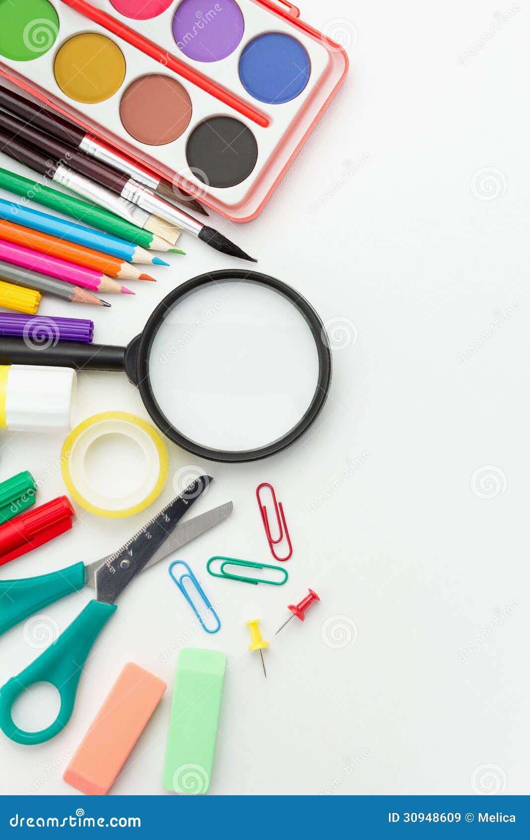 Elementary School Equipment Stock Image Image of colourful, equipment
