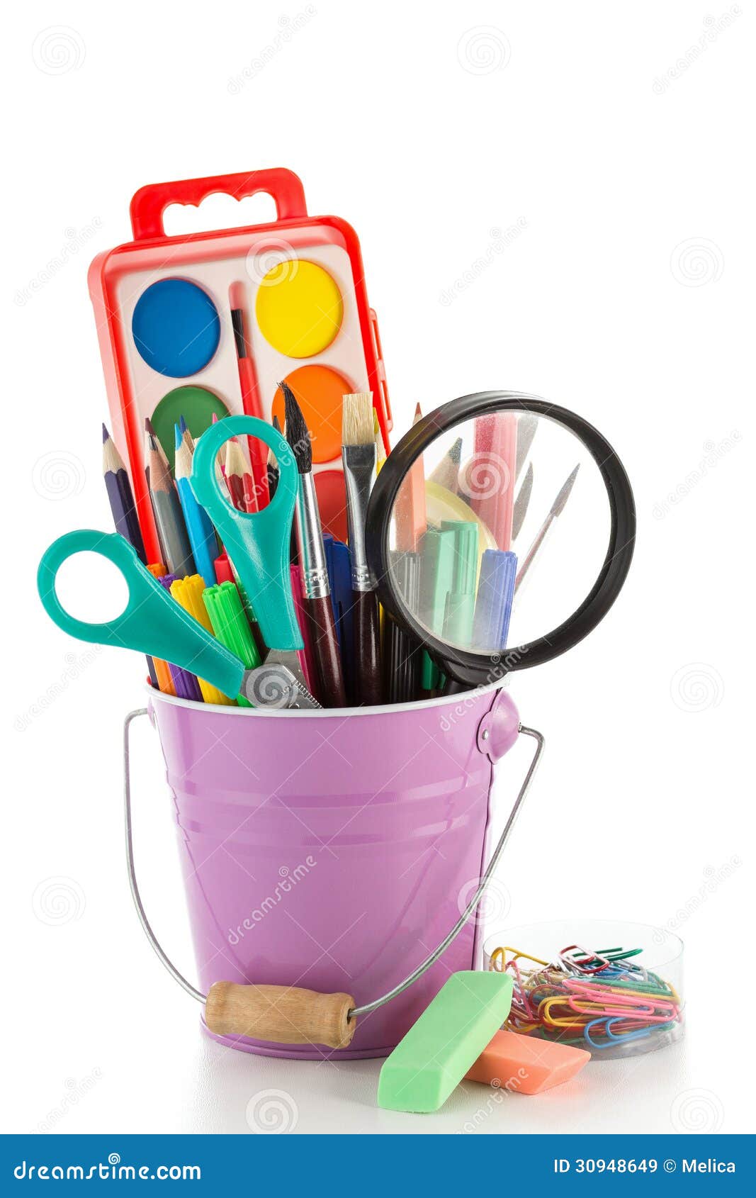 Elementary School Equipment Stock Image Image of decoration