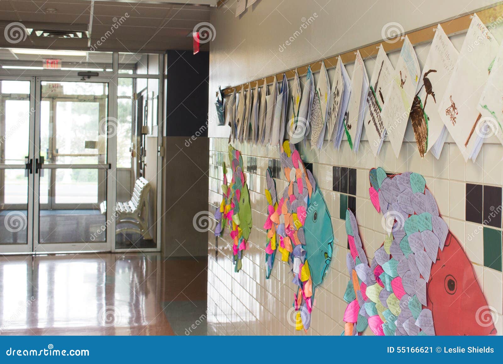 Elementary school lobby editorial photo. Image of lobby 55166621