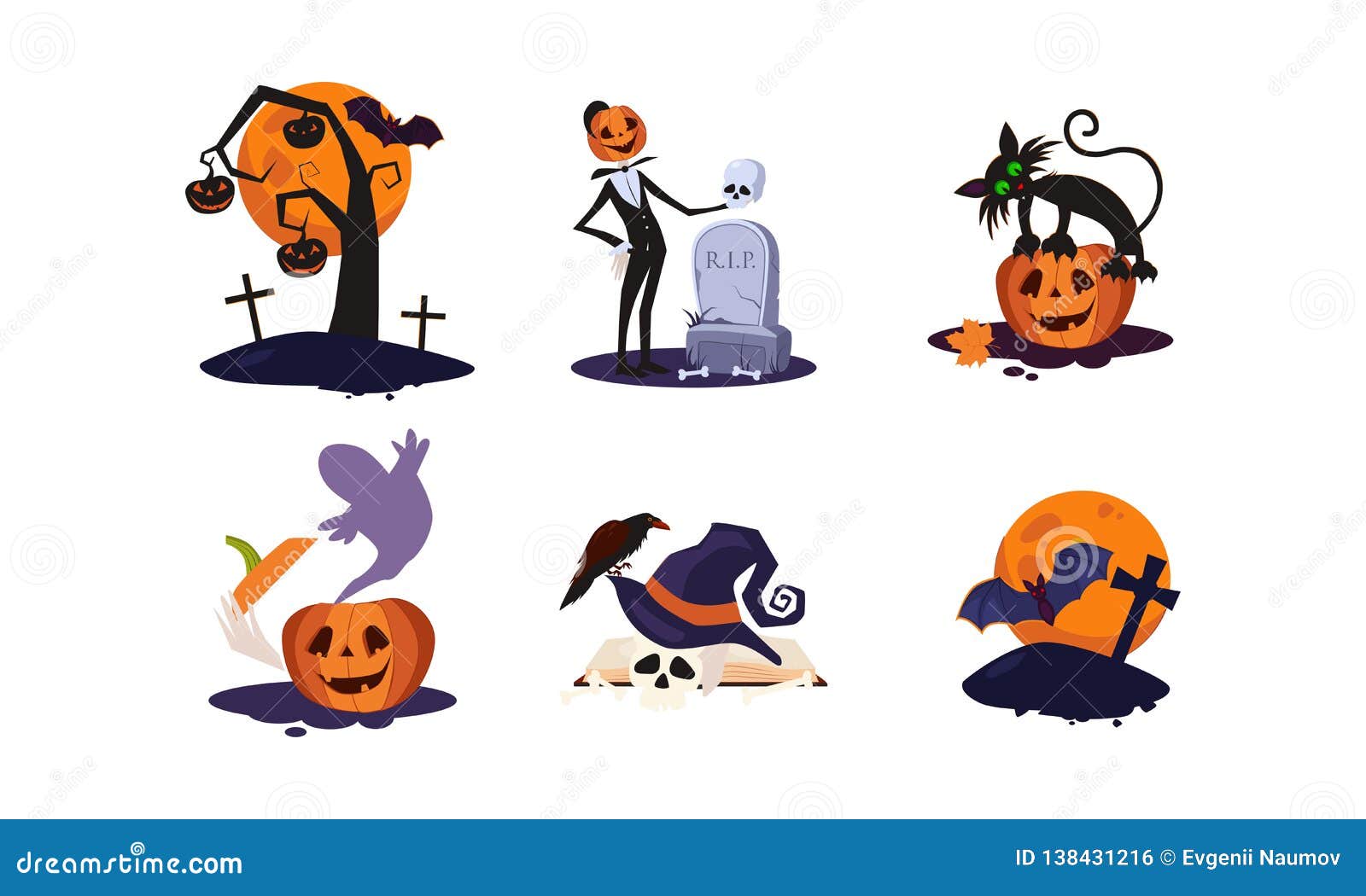 Desenho de linha crânio de halloween dos desenhos animados cartazes para a  parede • posters branco, preto, linha