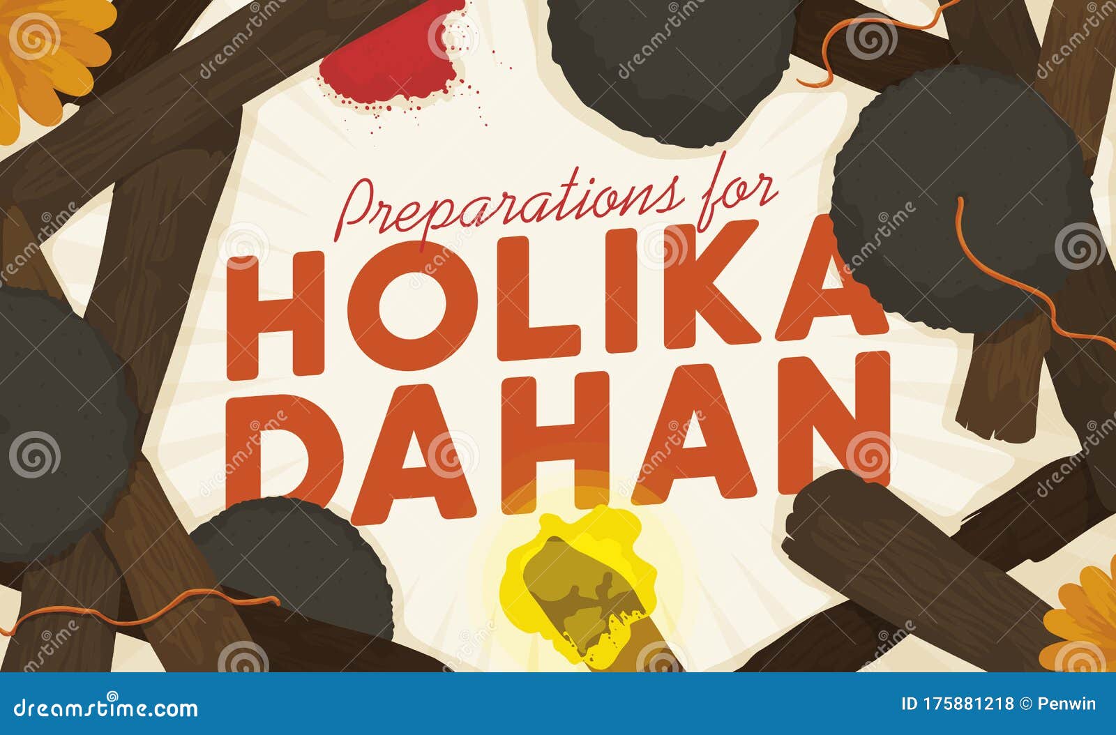 s prior to holika dahan ceremony,  