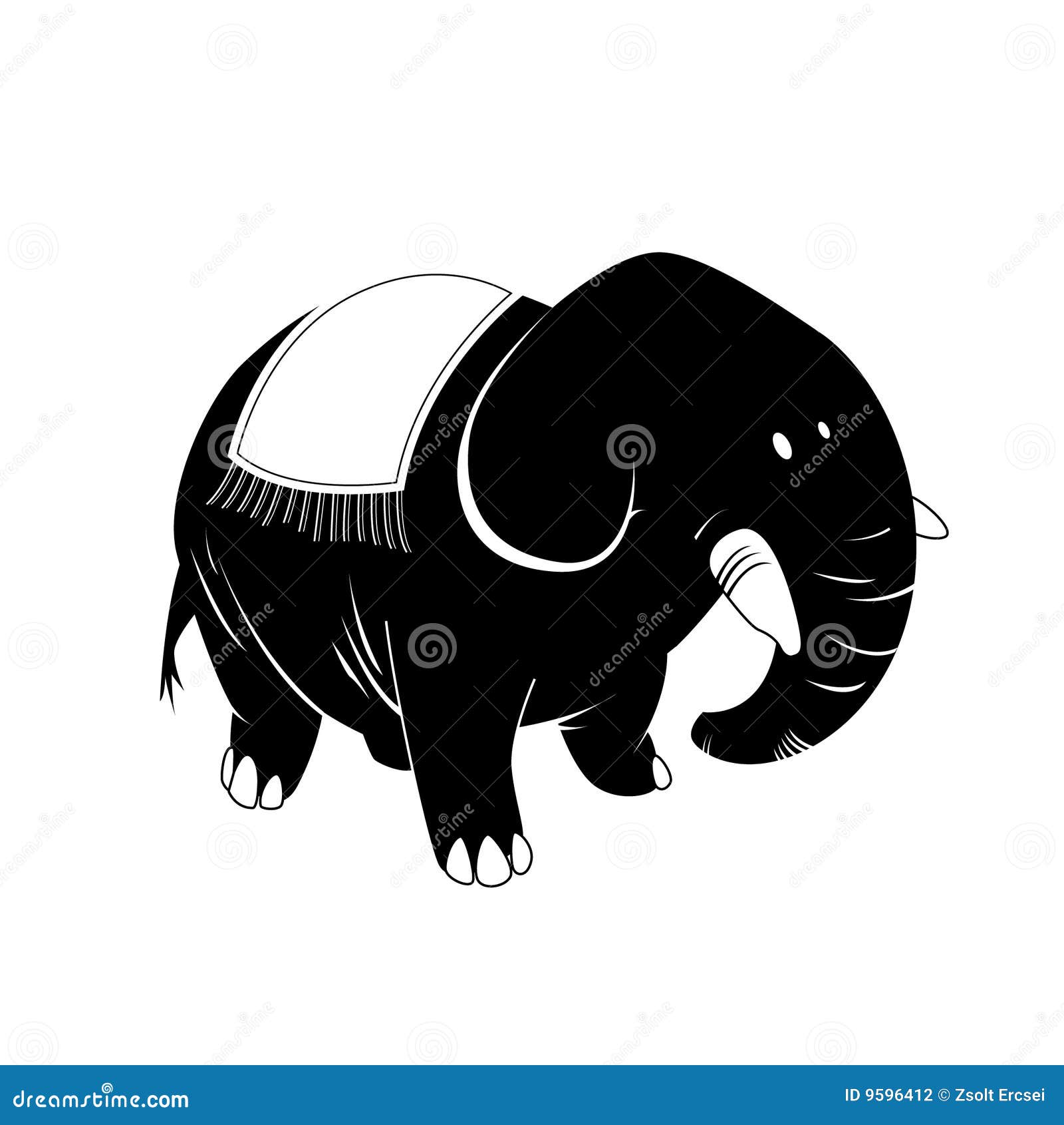 Elephant Black White Stock Illustrations – 11,645 Elephant Black White  Stock Illustrations, Vectors & Clipart - Dreamstime
