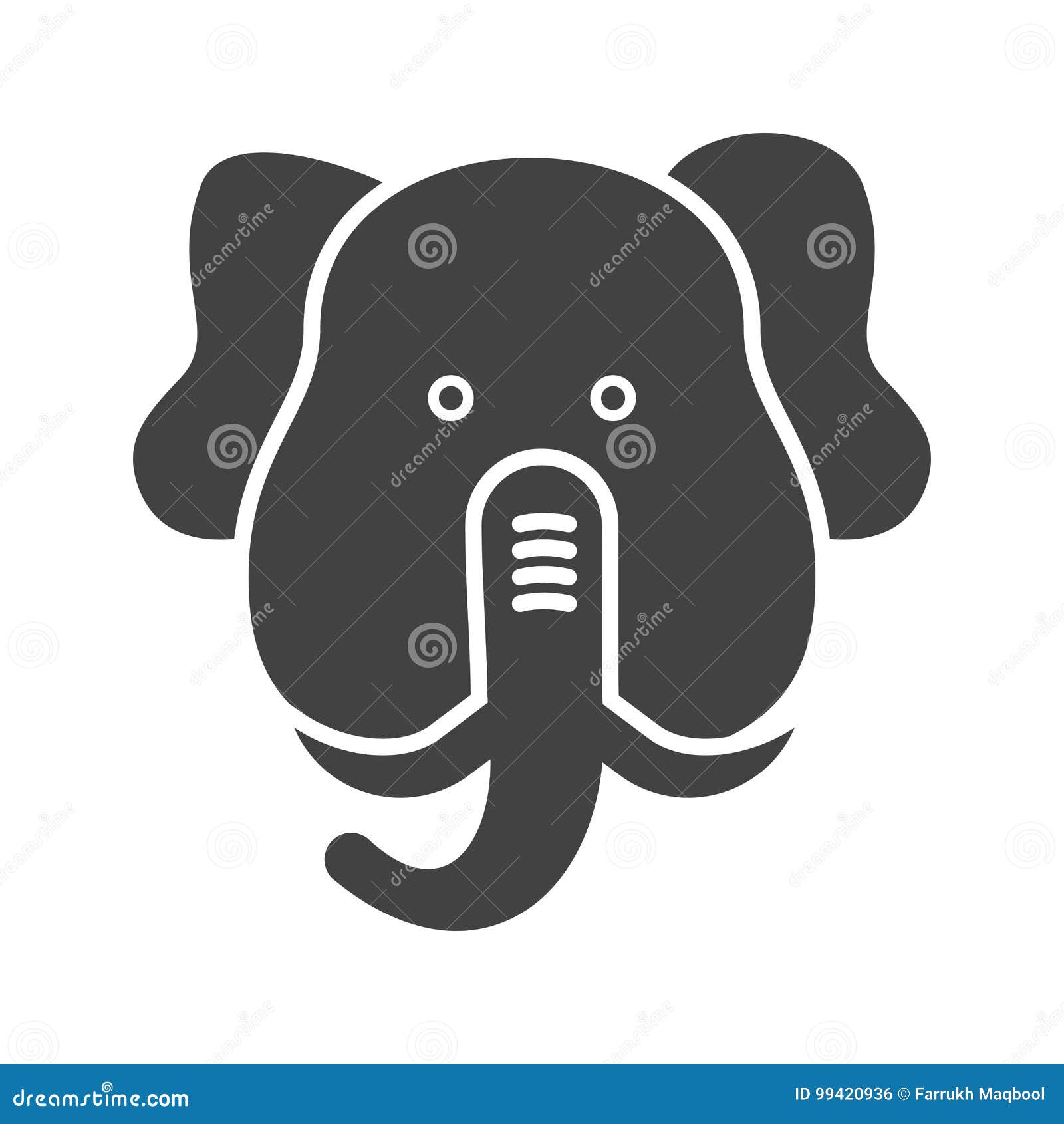 Free Free 83 Elephant Face Svg SVG PNG EPS DXF File