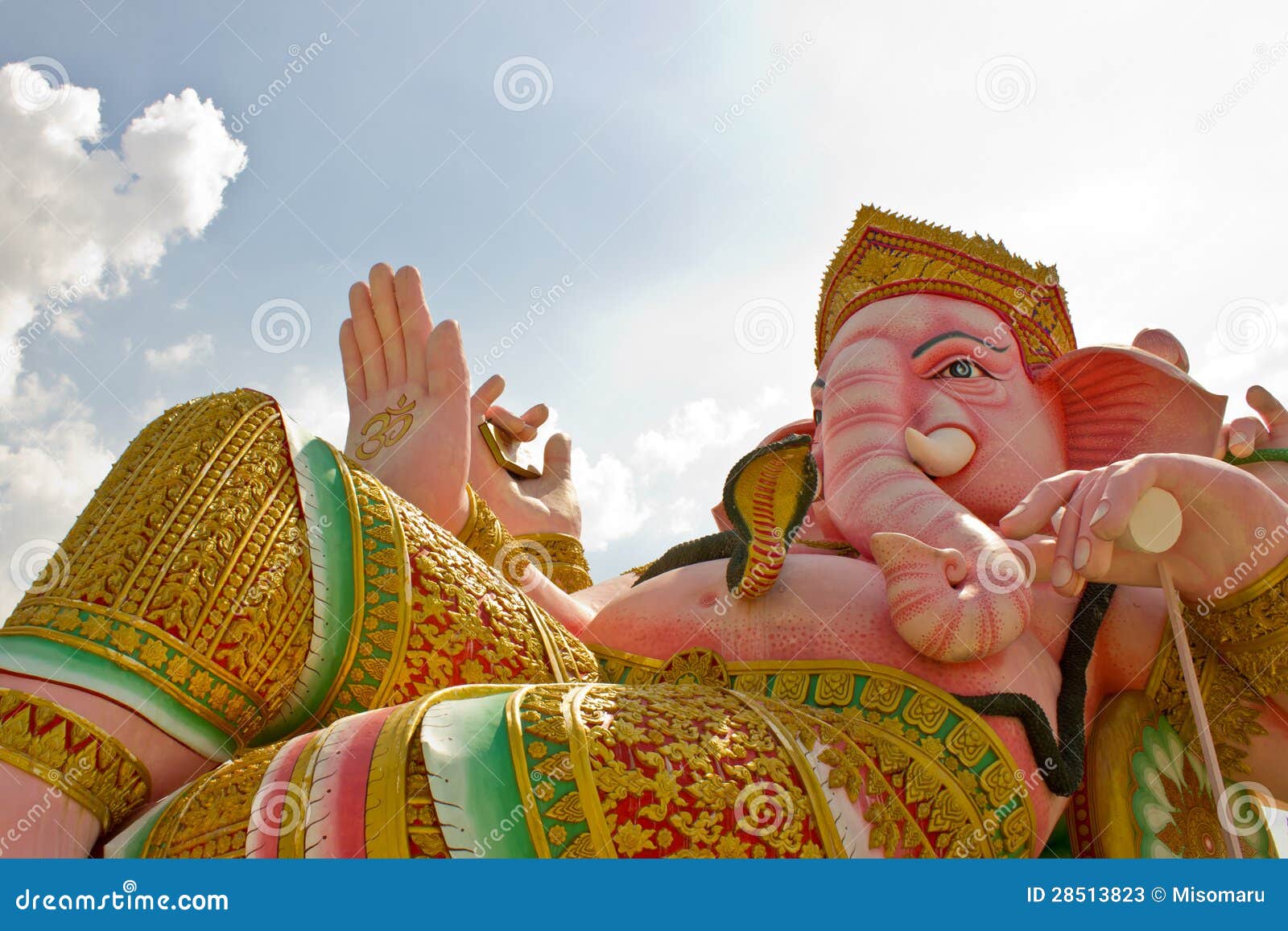 Statue Of Ganesha, Statue Of Shree Ganesha, Shadow Of Statue, Lord
