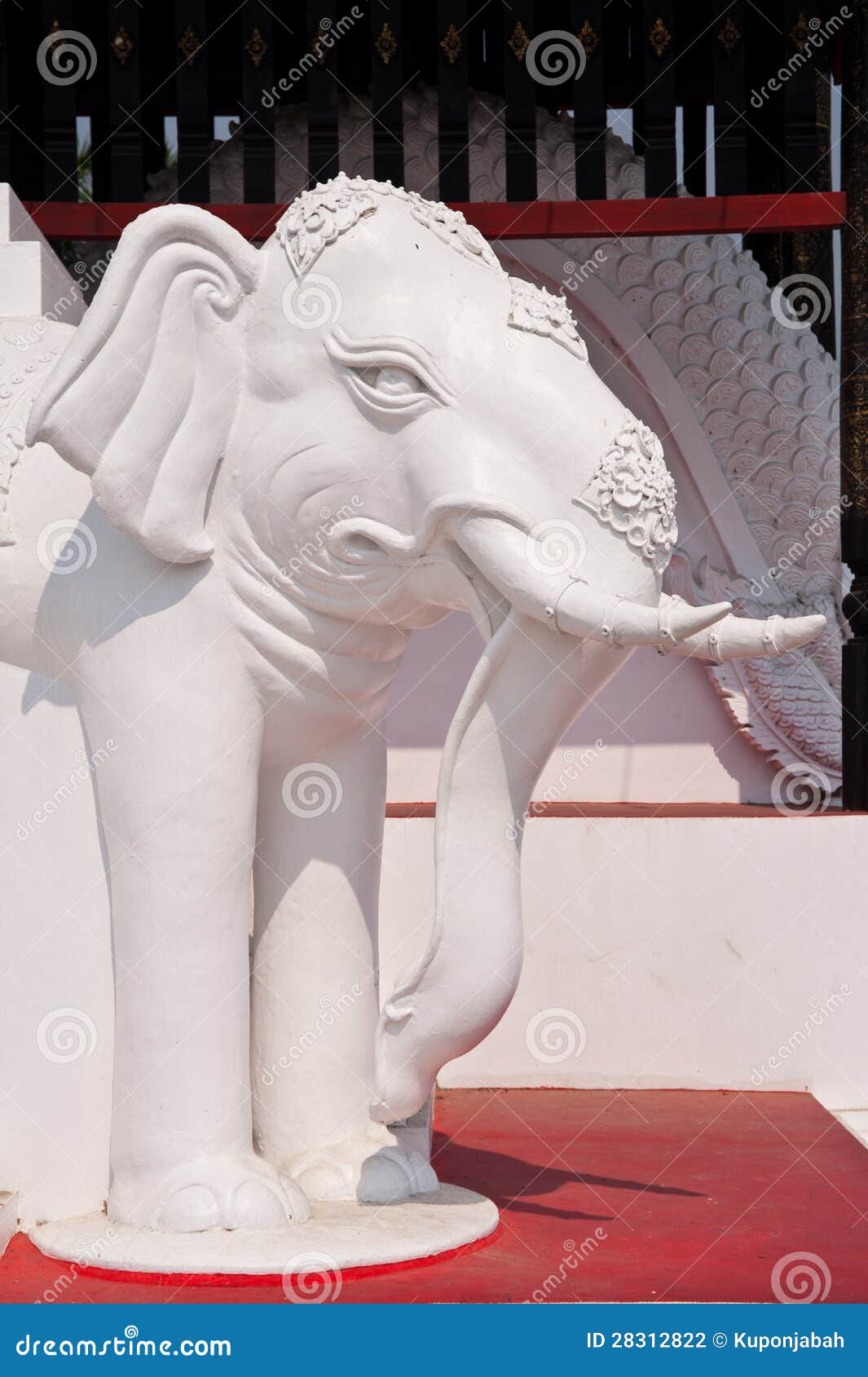 Elephant statue stock photo. Image of background, religious 28312822