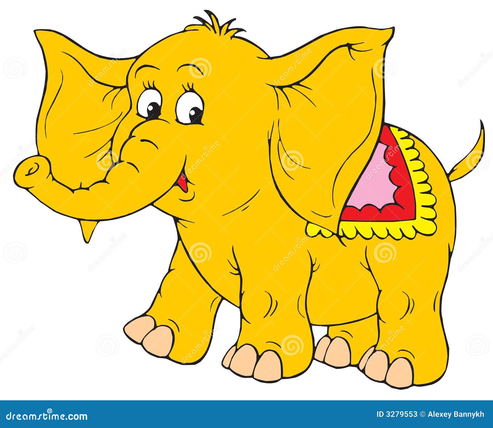 Elephant (vector clip-art) stock vector. Illustration of ...