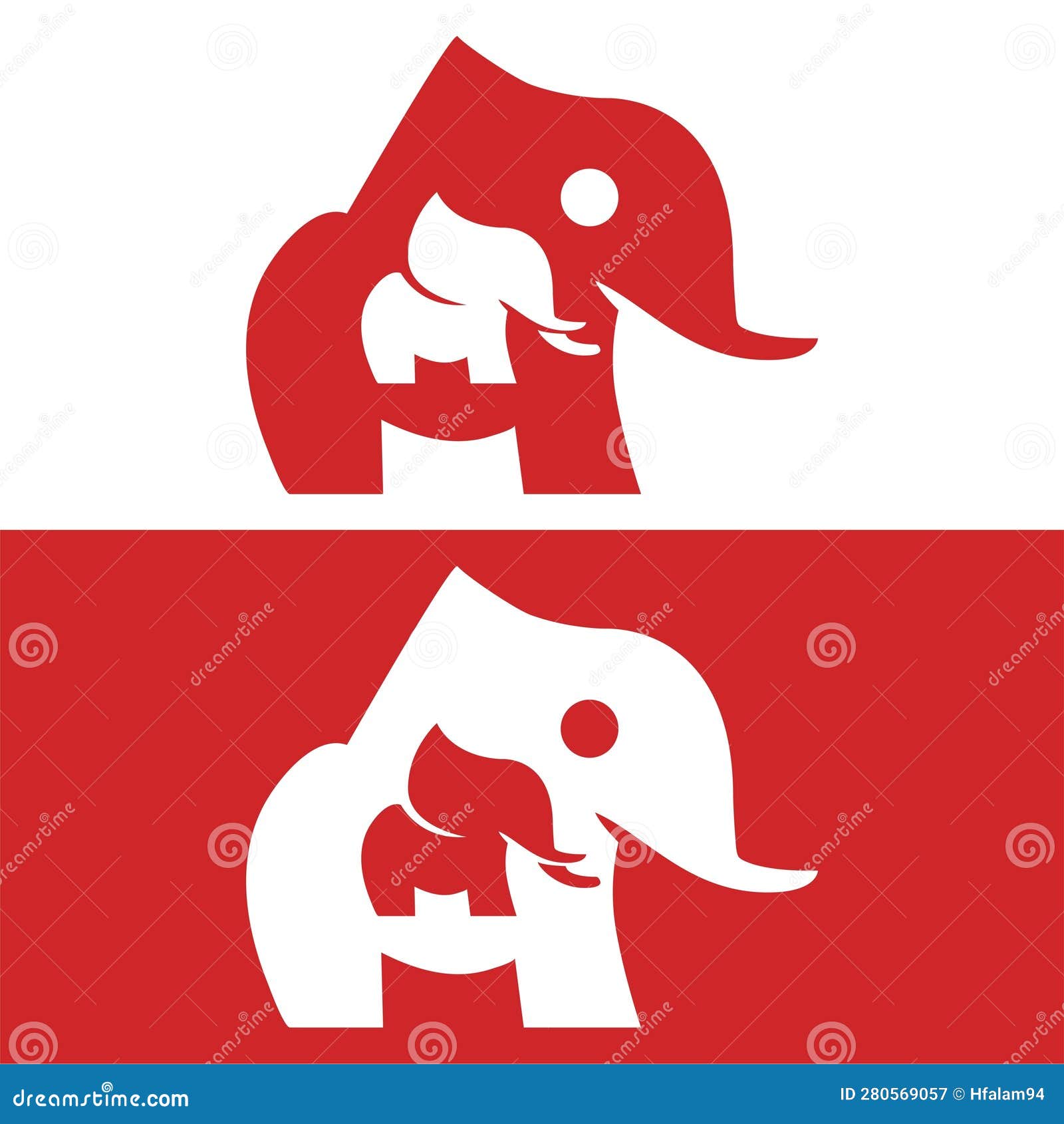 elephant wild animal icon ,, editable stroke, flat  style  on white linear,standing elephant logo