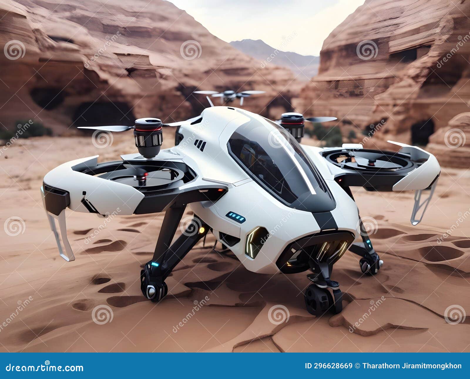 The Drone Revolution: Reshaping The Landscape Of Logistics AI Generated ...