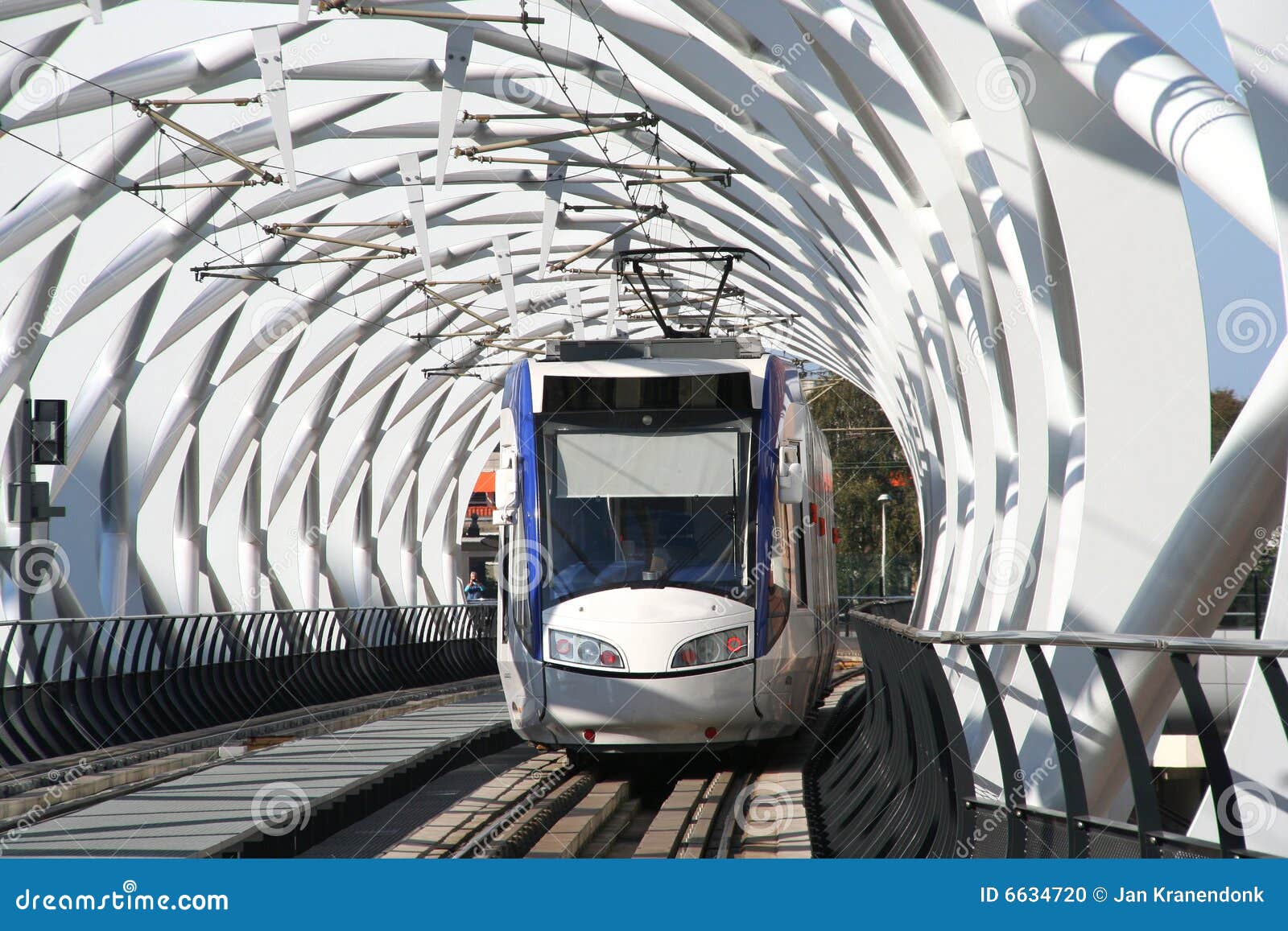 Elevated Railway Stock Photo Image Of Haag Braided Public 6634720