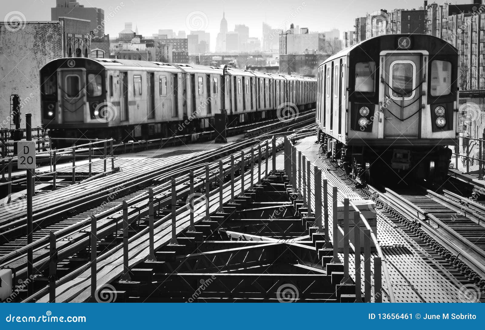 elevated trains