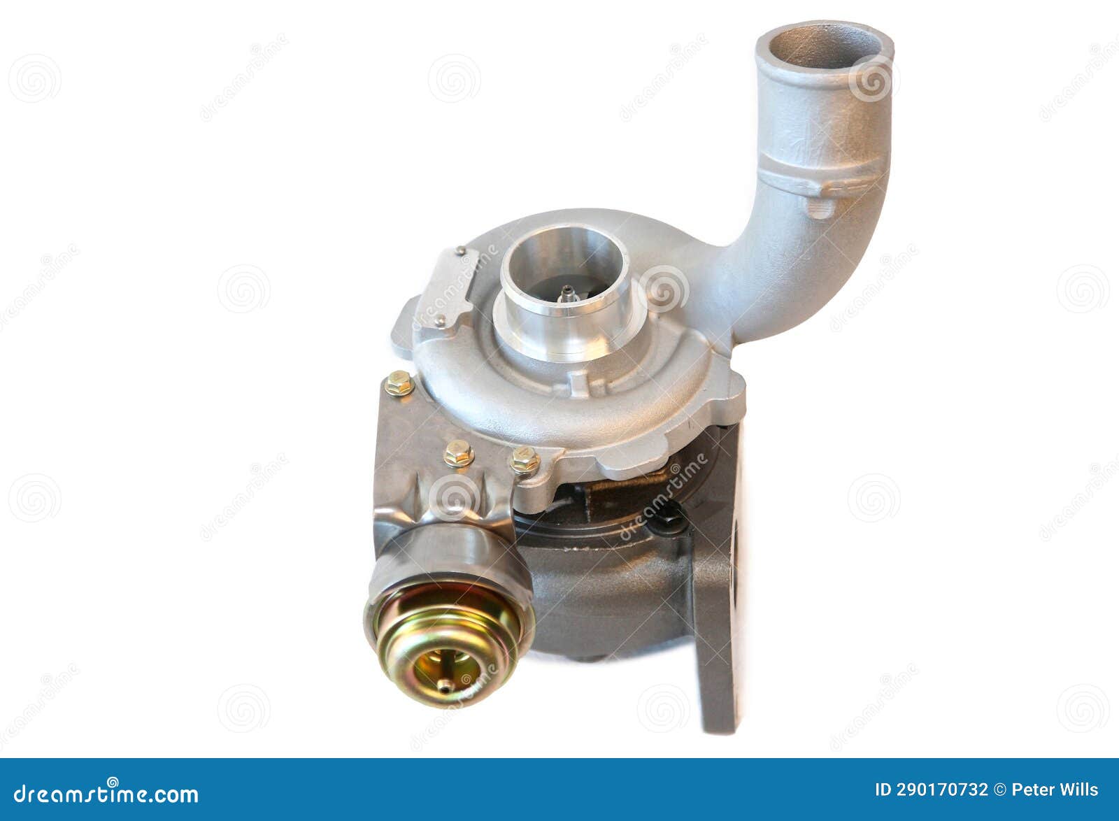 Elevated View of Car Turbo Charger Stock Photo Image of repairs, cylinder 290170732