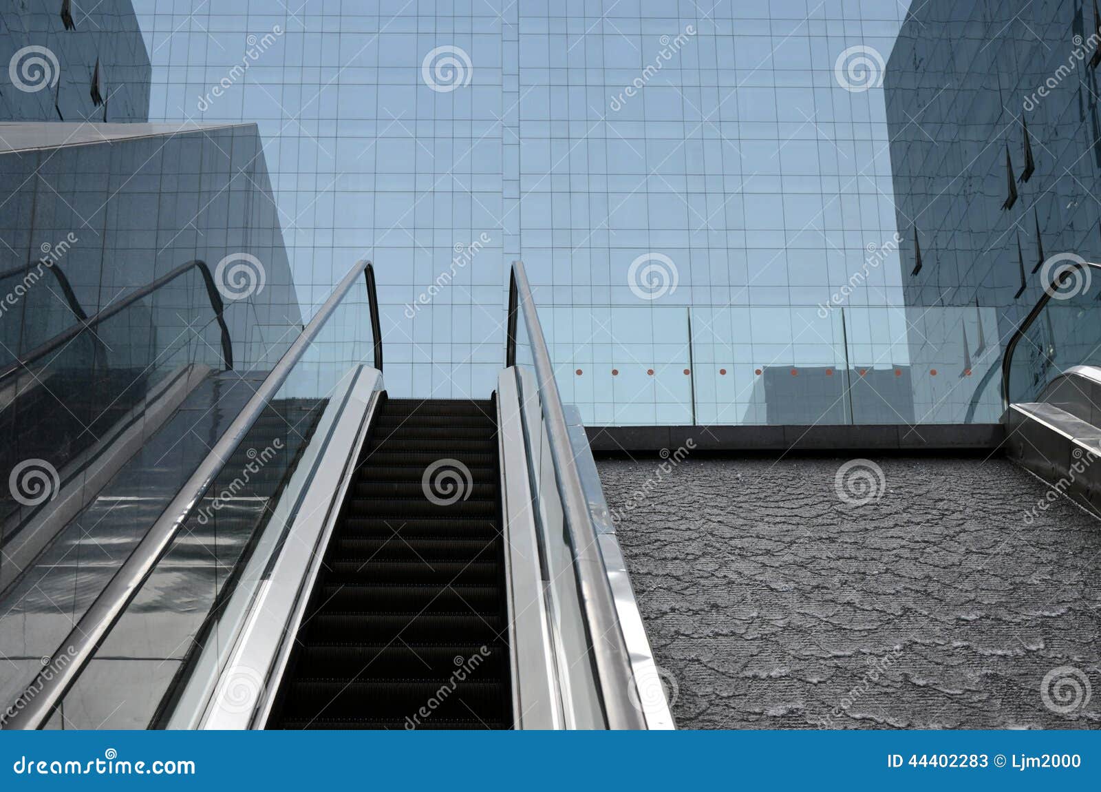 Elevator of Commercial Street Stock Image Image of architecture