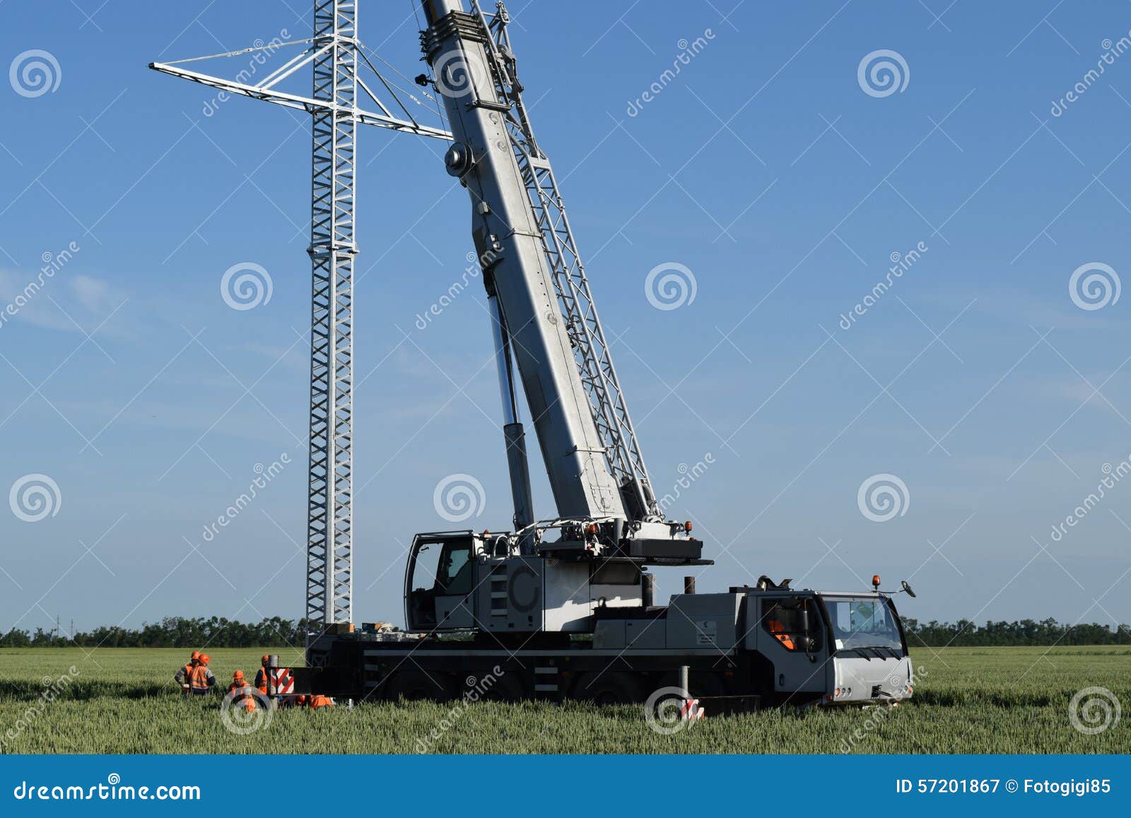 The elevator crane stock image. Image of heavy, lifting 57201867