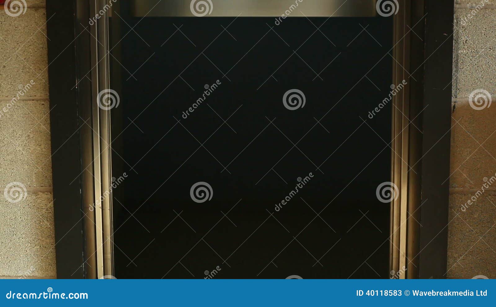 Elevator Door Opening and Closing Stock Video Video of definition
