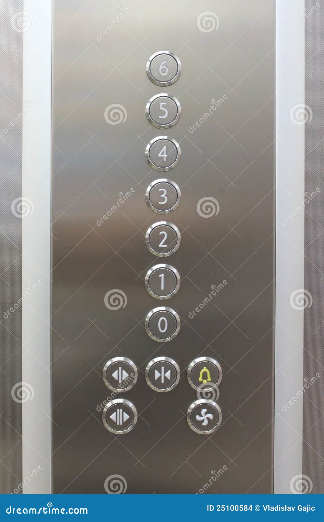 Elevator Floor Numbers Stock Photo Image Of Doorways 25100584