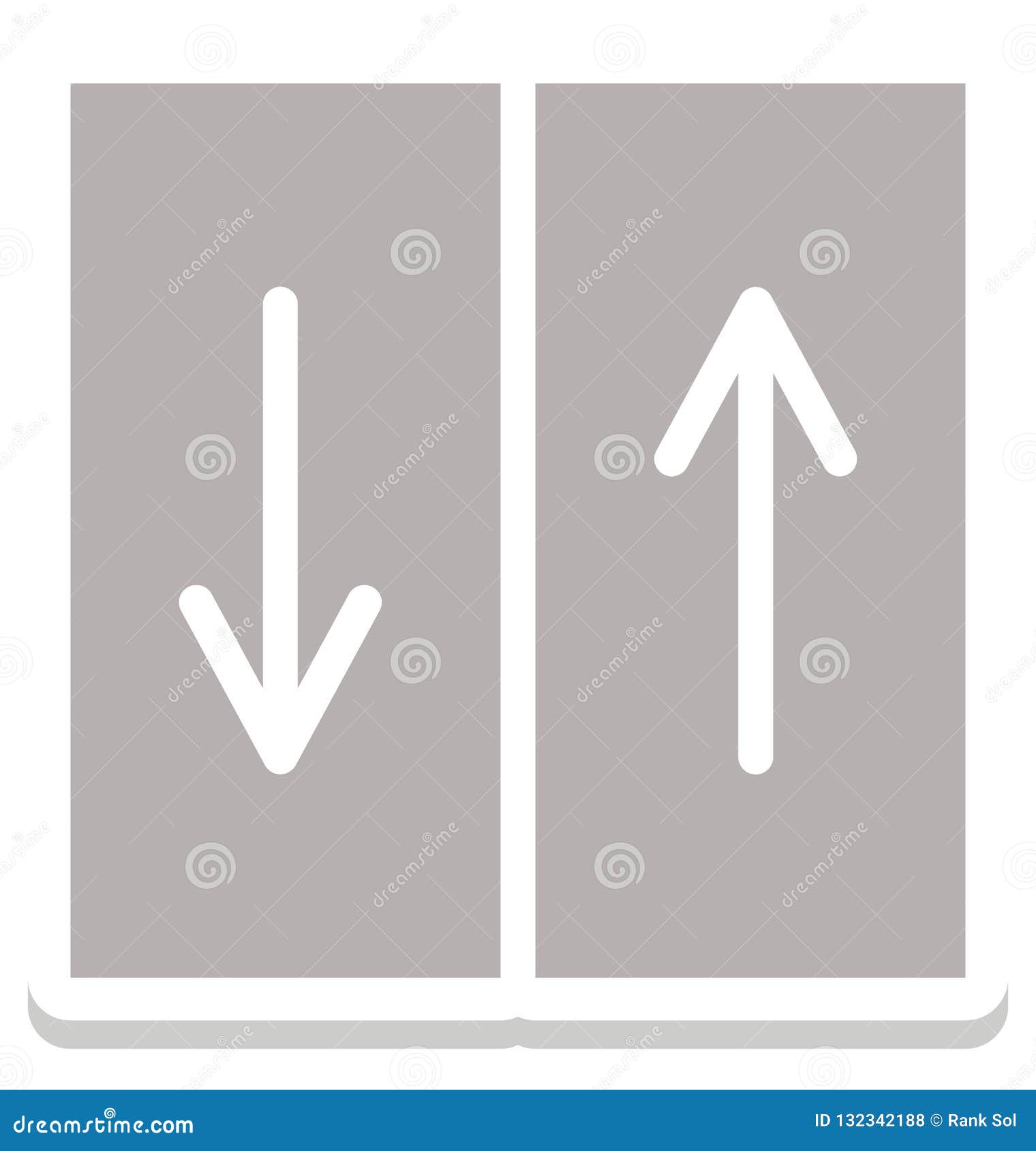 elevator   icon that can be easily edit or modified.