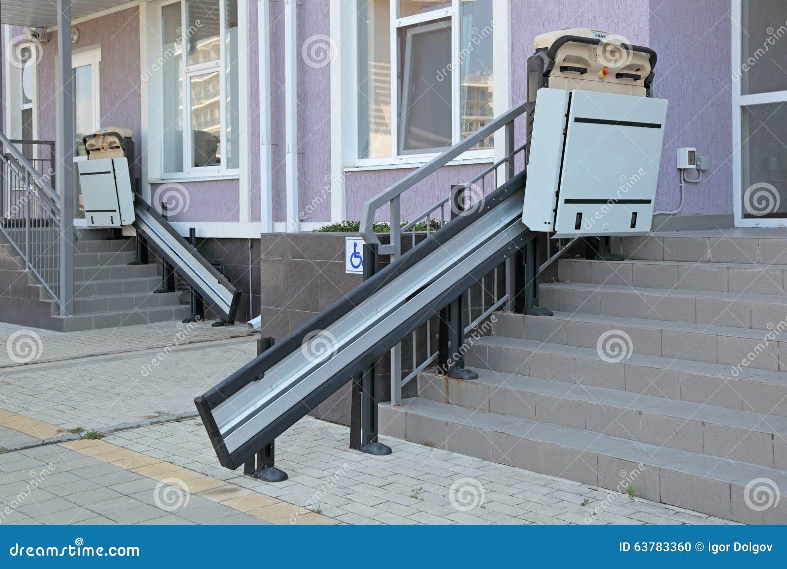 Elevators for the disabled stock photo. Image of appliance 63783360