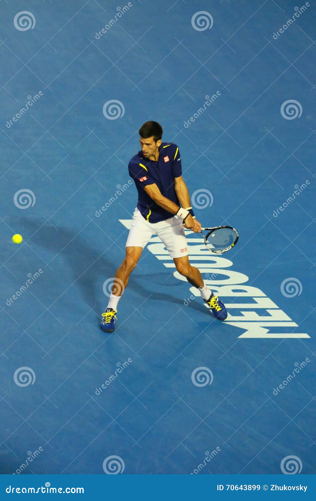 Eleven Times Grand Slam Champion Novak Djokovic Of Serbia ...