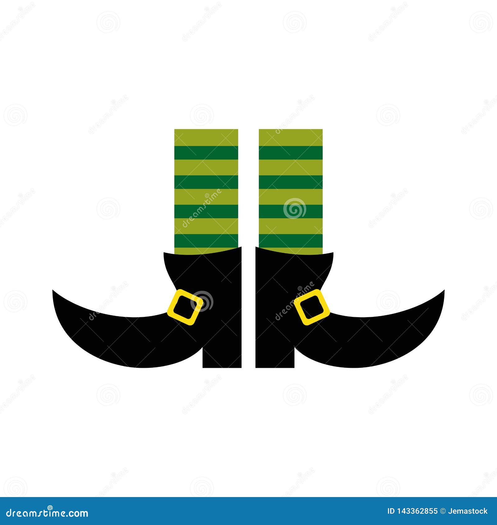 Elf boots cartoons stock vector. Illustration of celebration 143362855