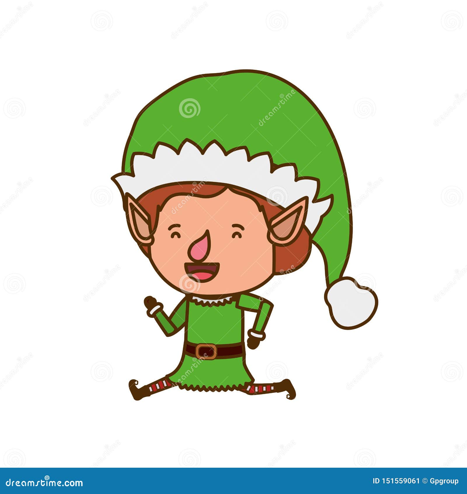 Elf Moving Avatar Character Stock Vector  Illustration of cartoon avatar  151559061