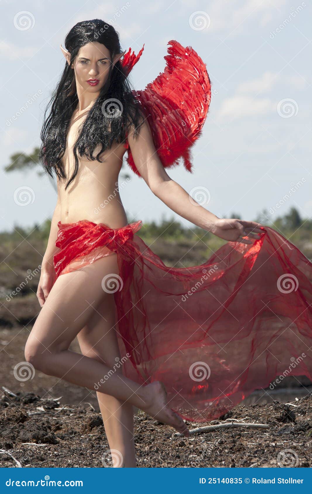 KarnevalsTeufel Costume De Fée Et Elfe Pour Enfant