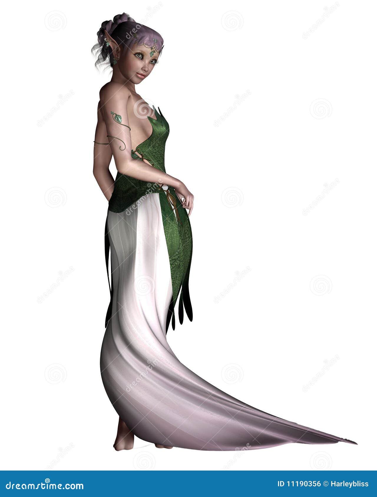 Elfenprinzessin stock abbildung. Illustration von graphiken - 11190356