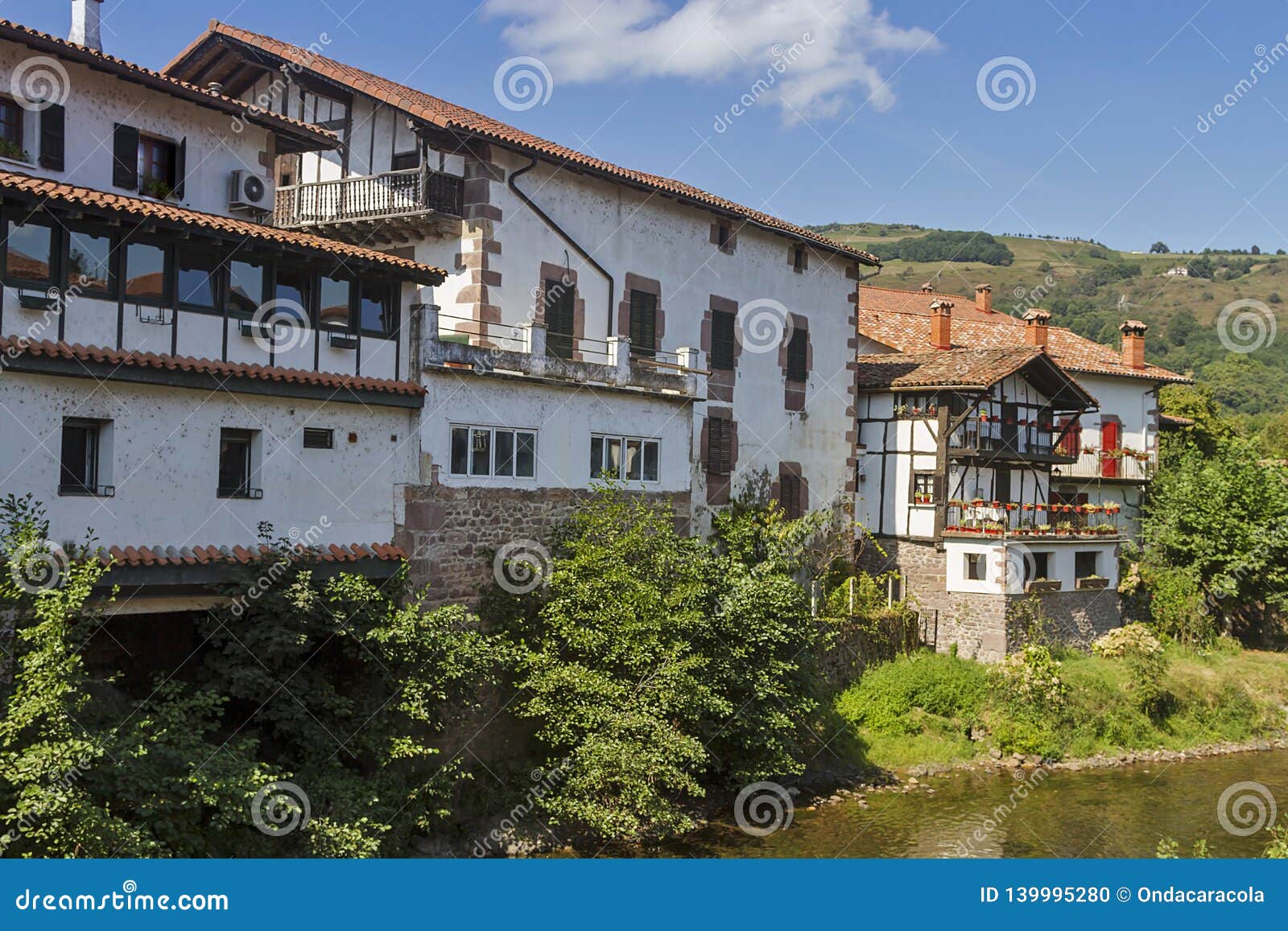 elizondo town in spain