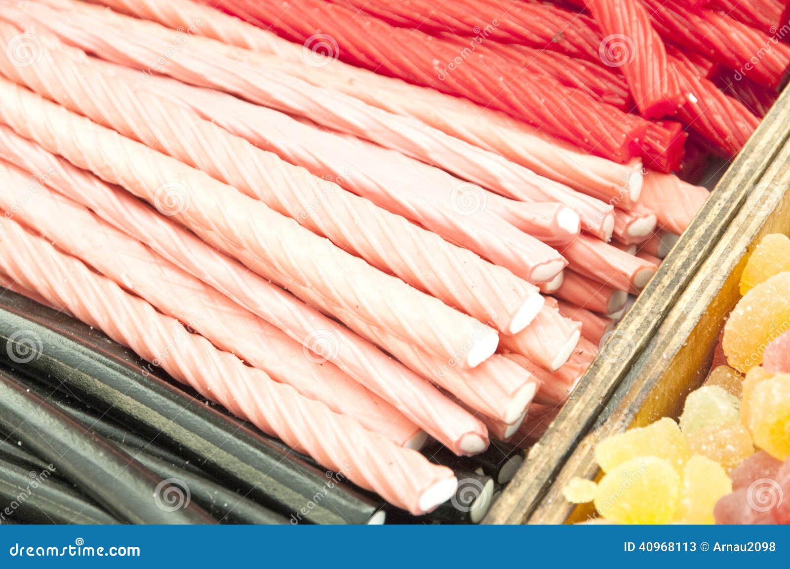 Elongated jelly stock image. Image of gummi, confection 40968113