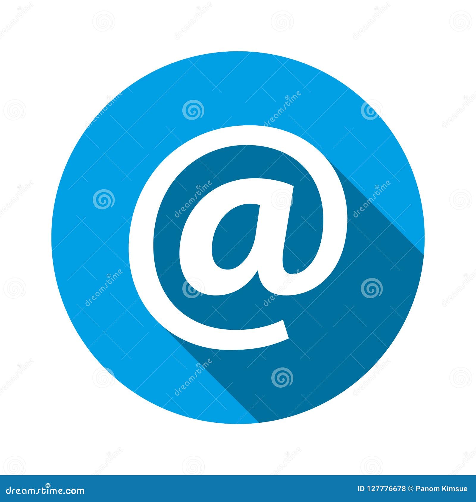 vector-email-template-with-envelope-blue-background-cartoondealer