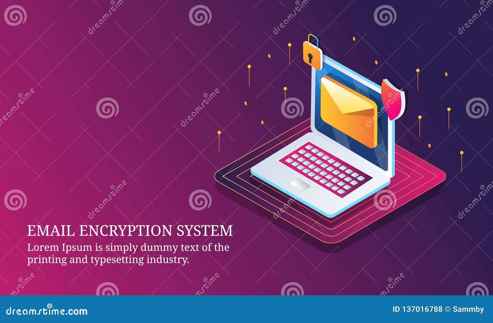 Email Encryption System Secure Computer Data Cyber Security