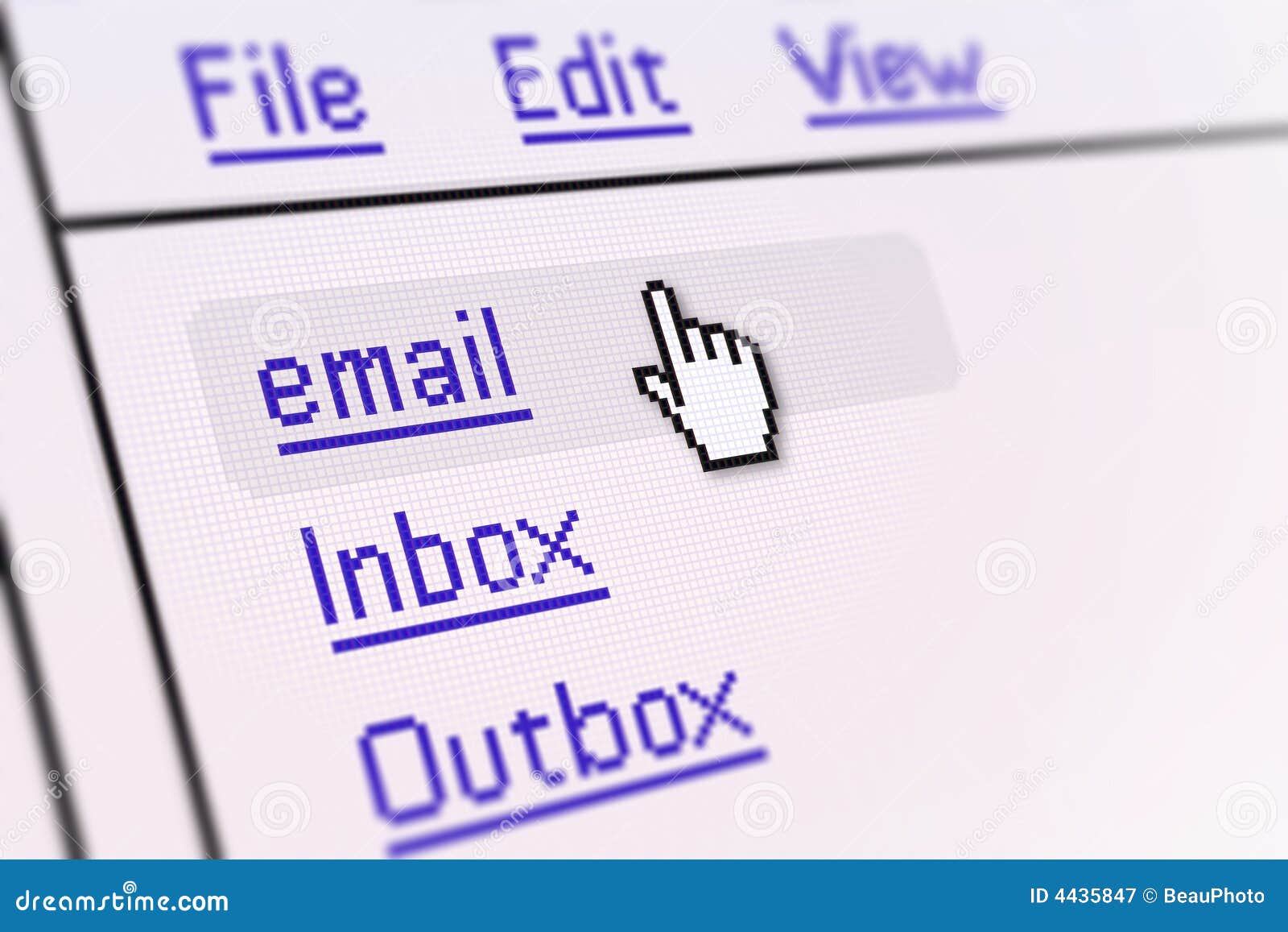 email screen