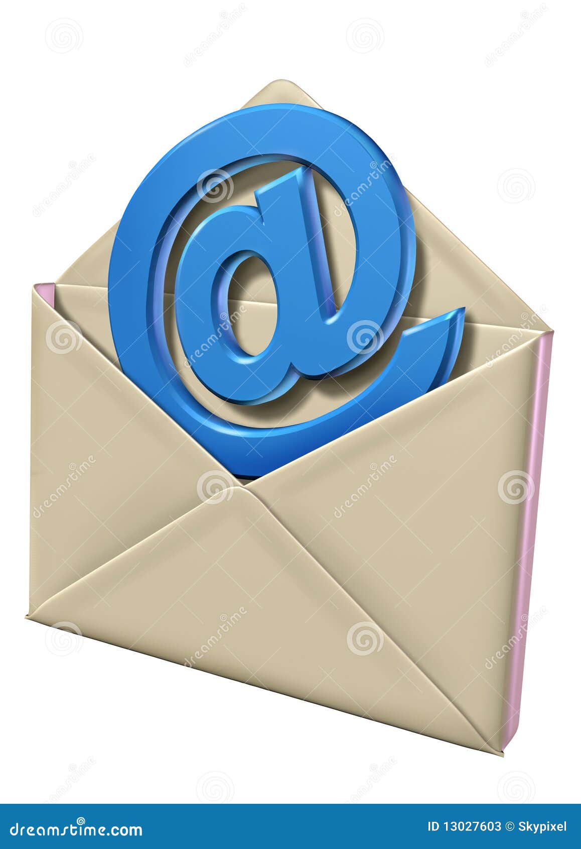 Email symbol with letter stock illustration. Illustration of post