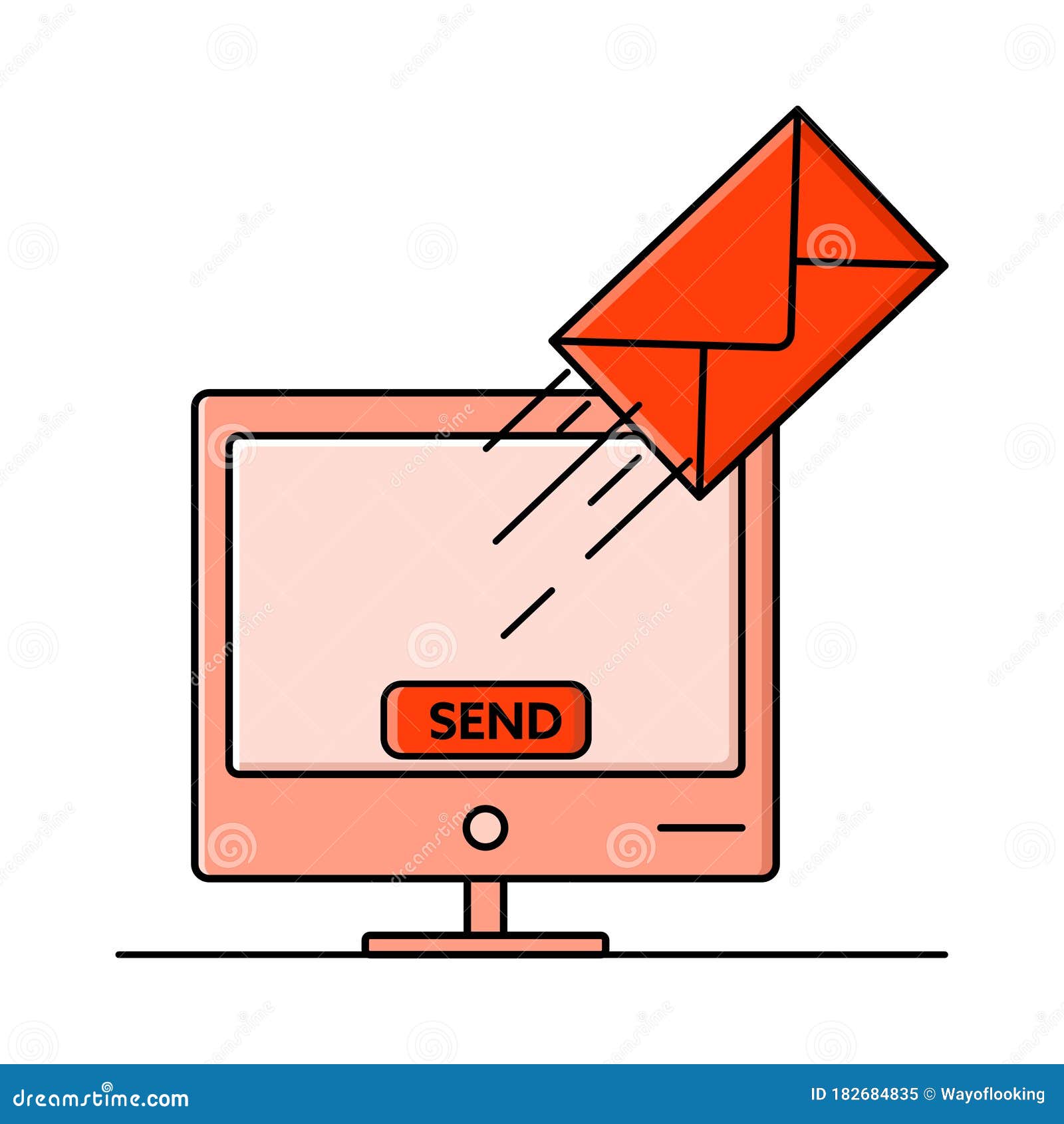 Email Illustration Sending Email Concept Flat Design Email Marketing email-illustration-sending-email-concept-flat-design-email-marketing