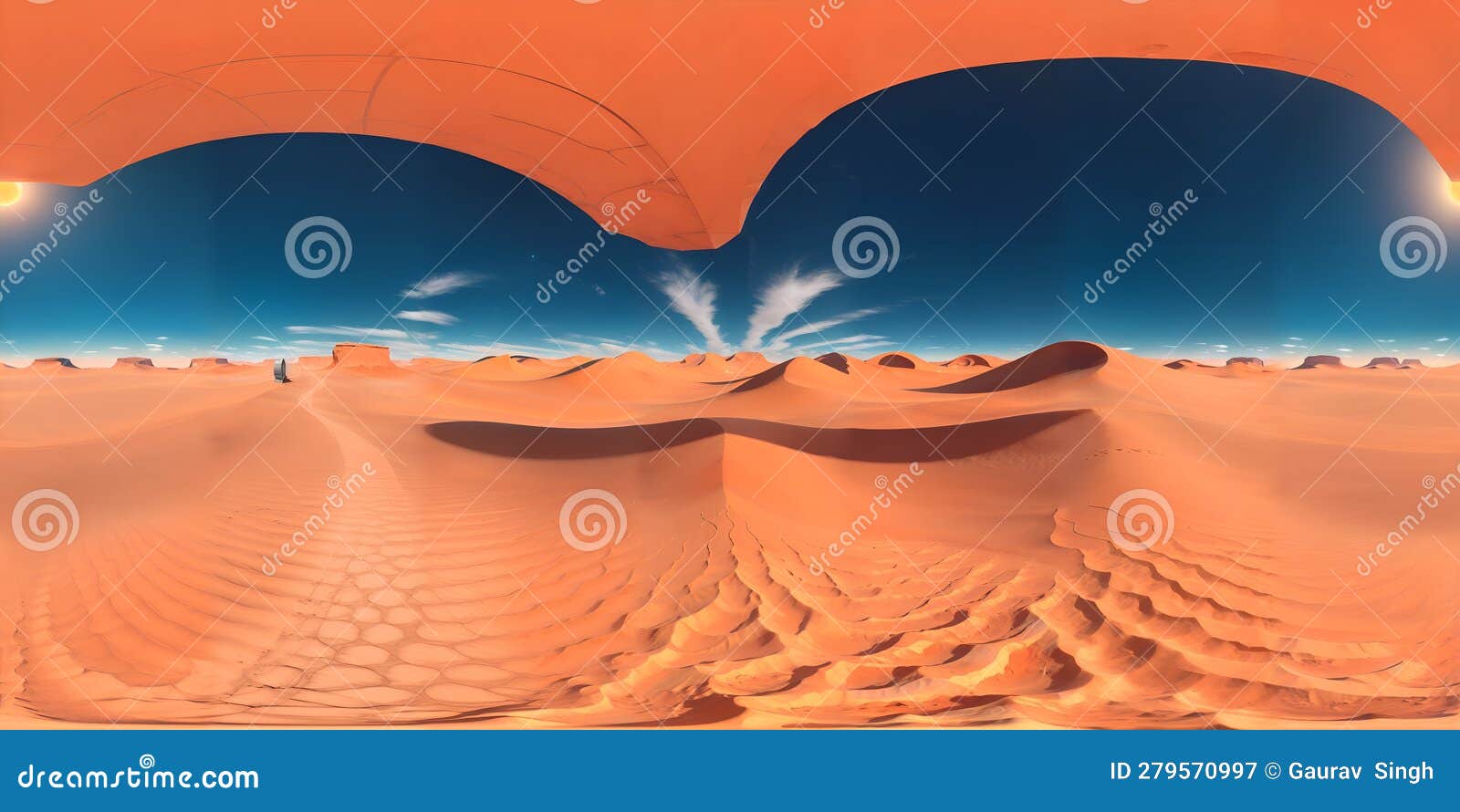 desert dreams: ai-generated tranquil sandscapes